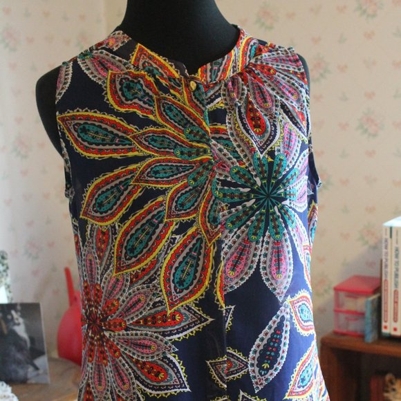 Banana Republic Factory Sleeveless Blouse Small - Picture 1 of 6